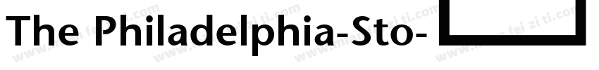 The Philadelphia-Sto字体转换